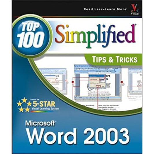 Word 2003: Top 100 Simplified Tips &amp; Tricks by Jinjer Simon  Half Price Books India Books inspire-bookspace.myshopify.com Half Price Books India