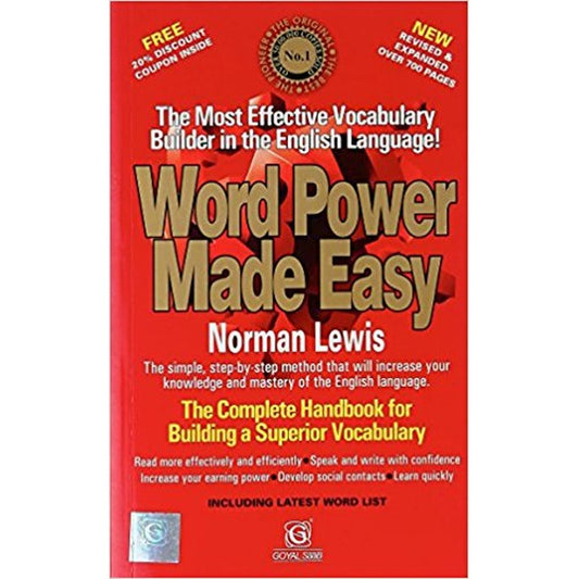 Word Power Made Easy by Norman Lewis  Half Price Books India Books inspire-bookspace.myshopify.com Half Price Books India