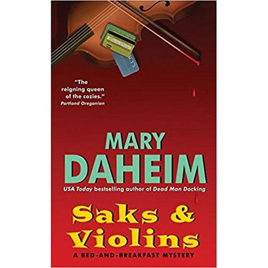Saks &amp; Violins by Mary Daheim  Half Price Books India books inspire-bookspace.myshopify.com Half Price Books India