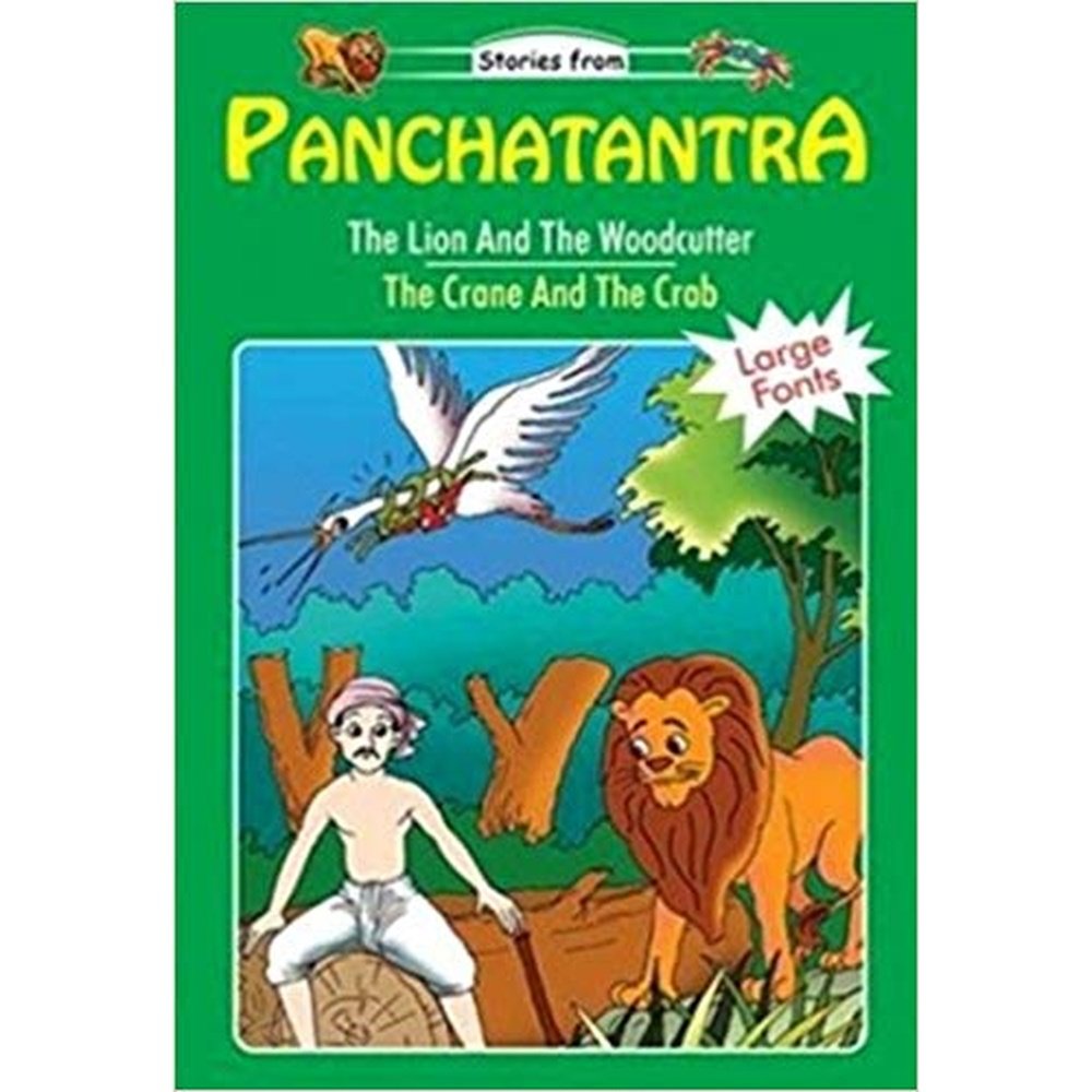 The Lion and The Woodcutter / The Crane and The Crab by None  Half Price Books India Books inspire-bookspace.myshopify.com Half Price Books India