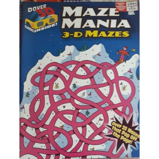 Maze Mania 3 D Mazes  Half Price Books India Books inspire-bookspace.myshopify.com Half Price Books India
