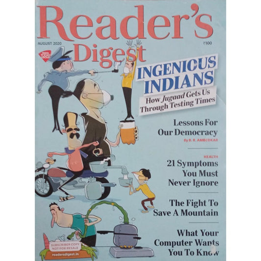 Reader`s Digest August 2020  Half Price Books India Print Books inspire-bookspace.myshopify.com Half Price Books India