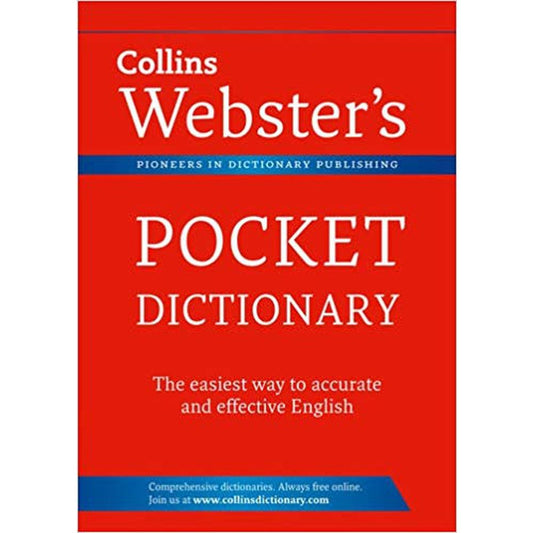 Collins Pocket Webster&rsquo;s Dictionary by Collins Dictionaries  Half Price Books India Books inspire-bookspace.myshopify.com Half Price Books India