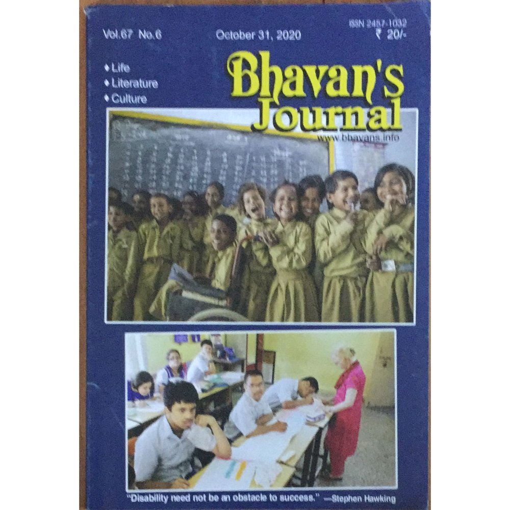 Bhavan's Journal  Oct 31, 2020