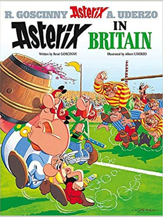 Asterix in Britain by Ren&eacute; Goscinny  Half Price Books India Books inspire-bookspace.myshopify.com Half Price Books India
