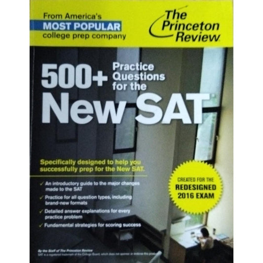 500+ Practice Questions For The New SAT