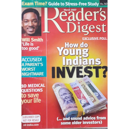 Reader's Digest March 2007  Half Price Books India Books inspire-bookspace.myshopify.com Half Price Books India