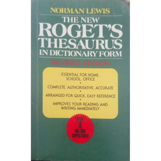 The New Roget's Thesaurus in Dictionary Form: Revised Edition by American Heritage Editors  Half Price Books India Books inspire-bookspace.myshopify.com Half Price Books India
