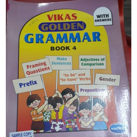 Vikas Golden Grammar Book 4  Half Price Books India books inspire-bookspace.myshopify.com Half Price Books India