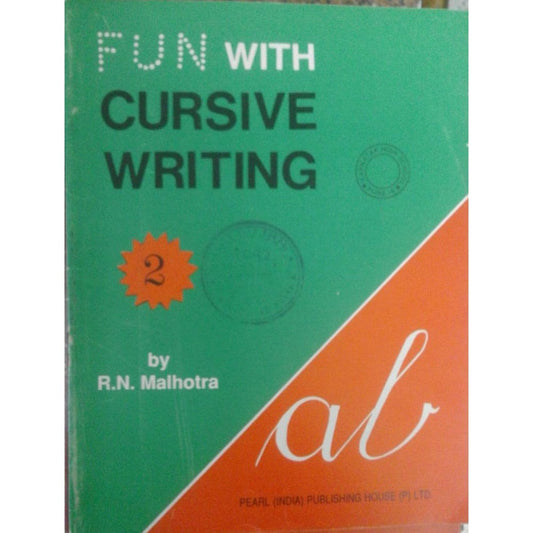Fun With Cursive Writing 8 By R N Malhotra  Half Price Books India Books inspire-bookspace.myshopify.com Half Price Books India