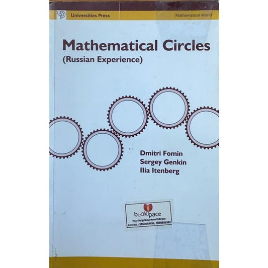 Mathematical Circles (Russian Experience) by Dmitri Fomin, Sergey Gnkin, Ilia Itenbery  Half Price Books India Books inspire-bookspace.myshopify.com Half Price Books India