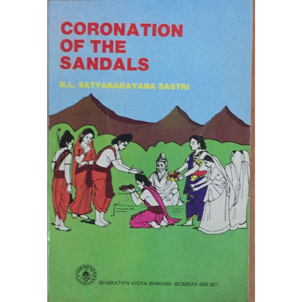 Coronation Of The Sandals By B L Satyanarayan Sastri
