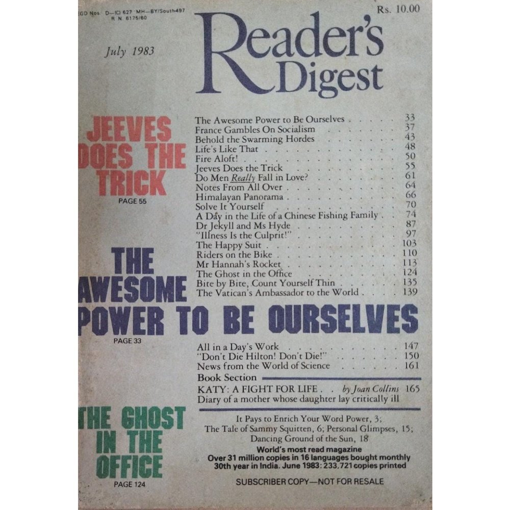 Redaer's Digest July 1983