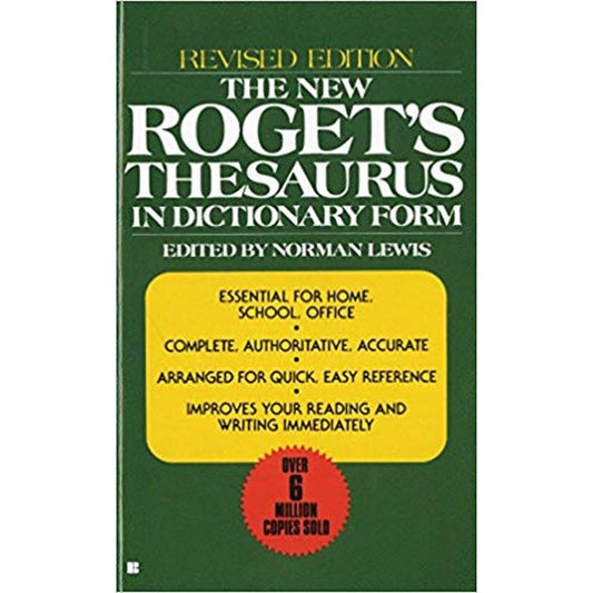 The New Roget's Thesaurus in Dictionary Form, By Revised Edition  Half Price Books India Books inspire-bookspace.myshopify.com Half Price Books India