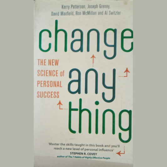 Change any Thing by Stephen R. Covey  Half Price Books India Books inspire-bookspace.myshopify.com Half Price Books India