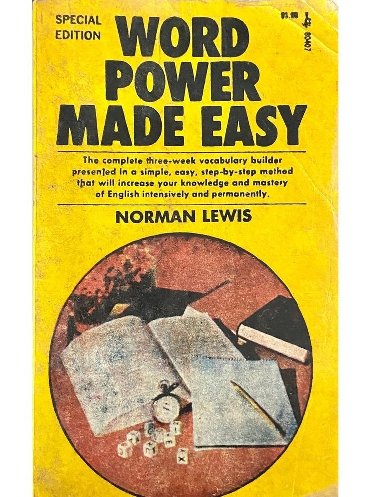 Word Power Made Easy by Norman Lewis Inspire Bookspace