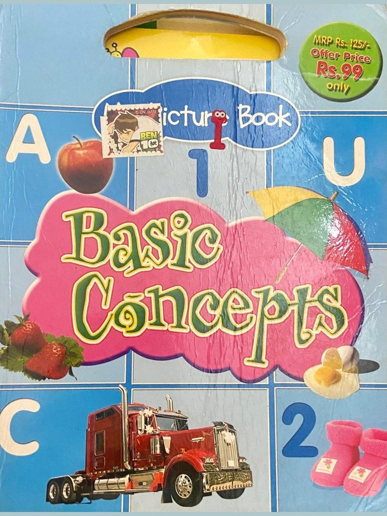 Basic Concepts Picture Book (Board Book - D)