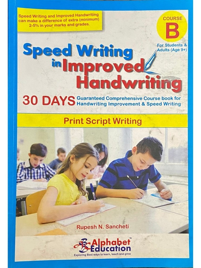 Speed Writing in Improved Handwriting D
