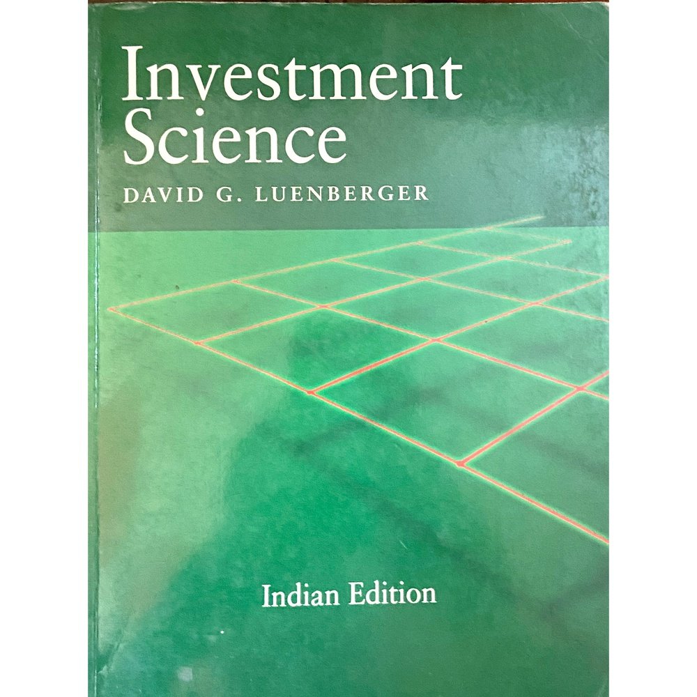 Investment Science by David Luenberger
