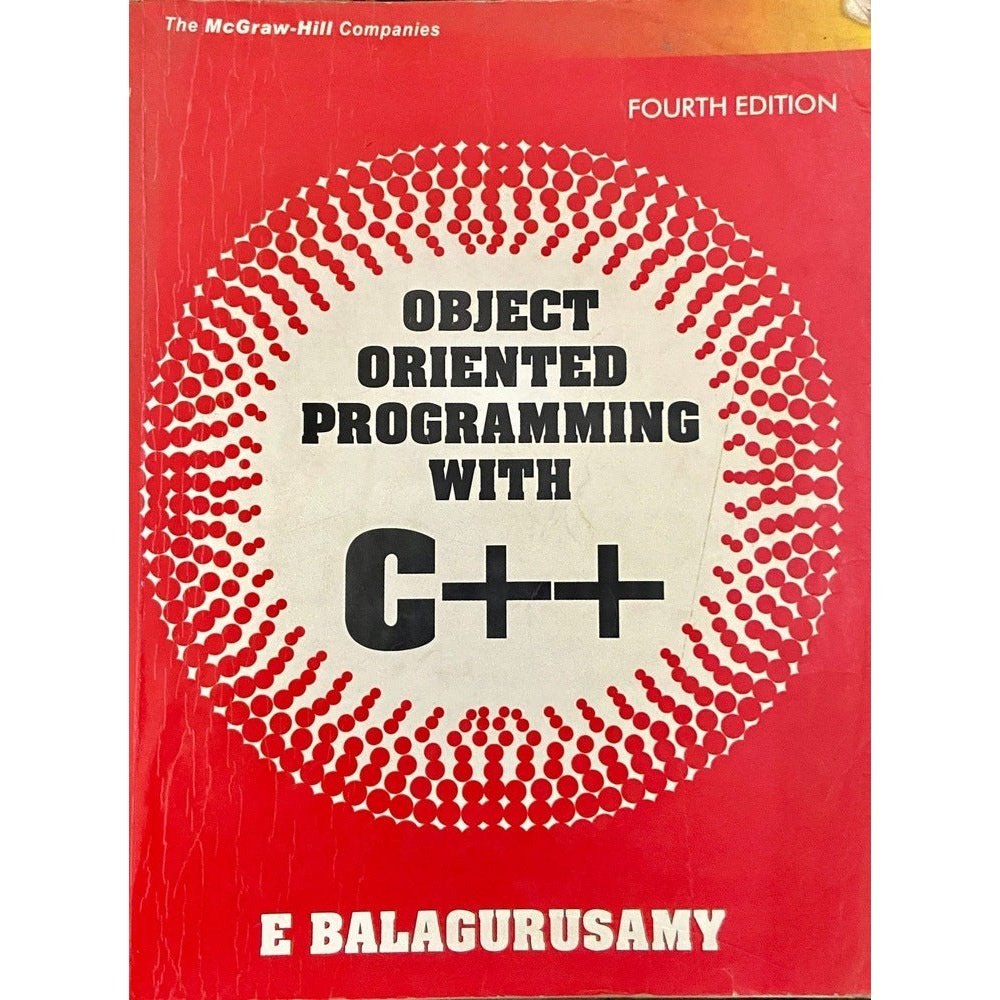 Object Oriented Programming with C++ by E Balagurusamy