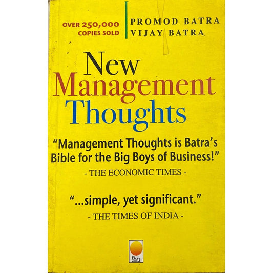 New Management Thoughts by Pramod Batra, Vijay Batra