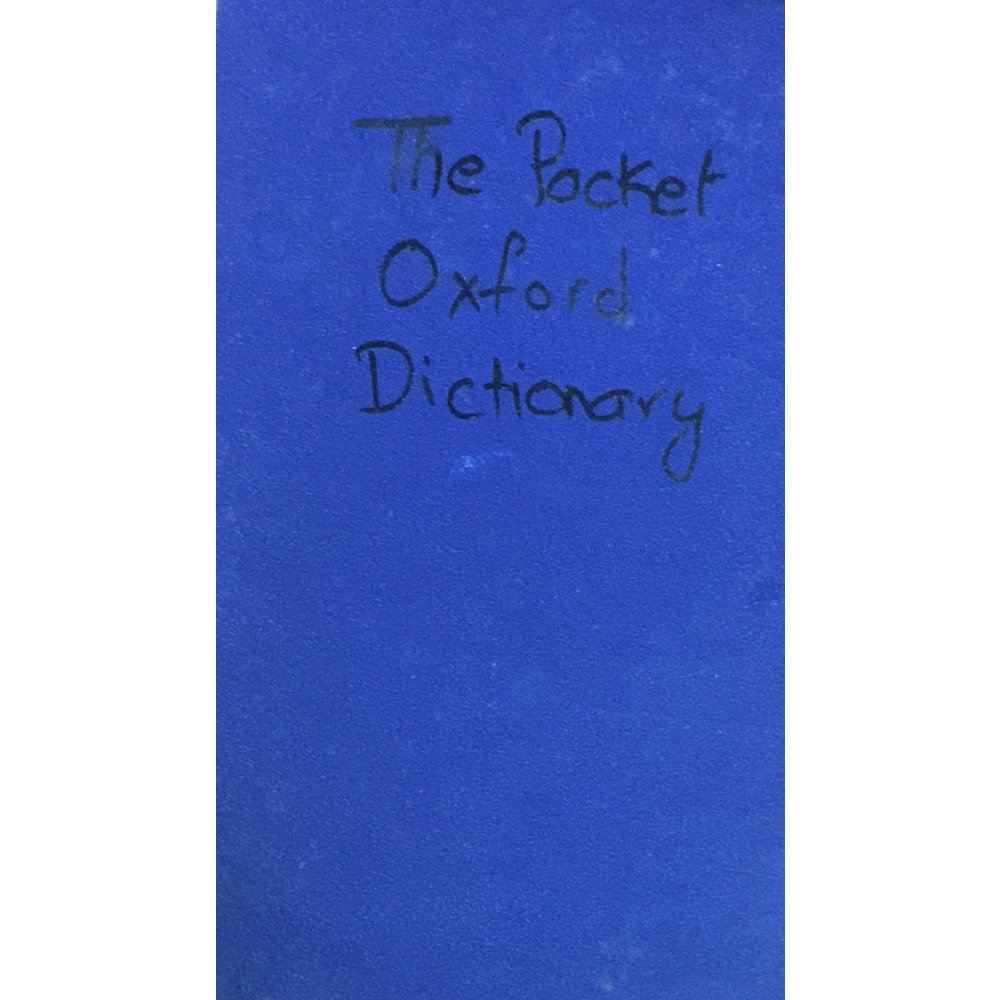 The Pocket Oxford Dictionary