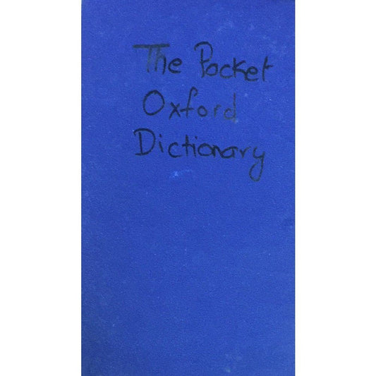The Pocket Oxford Dictionary