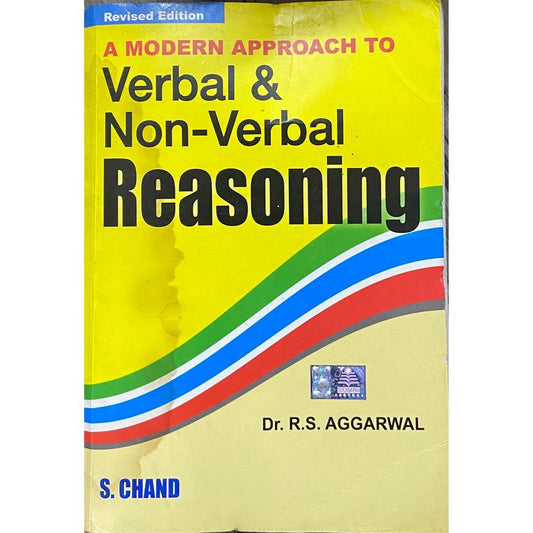 Modern Approach to Verbal and Non Verbal Reasoning by Dr R S Aggarwal  Half Price Books India Books inspire-bookspace.myshopify.com Half Price Books India