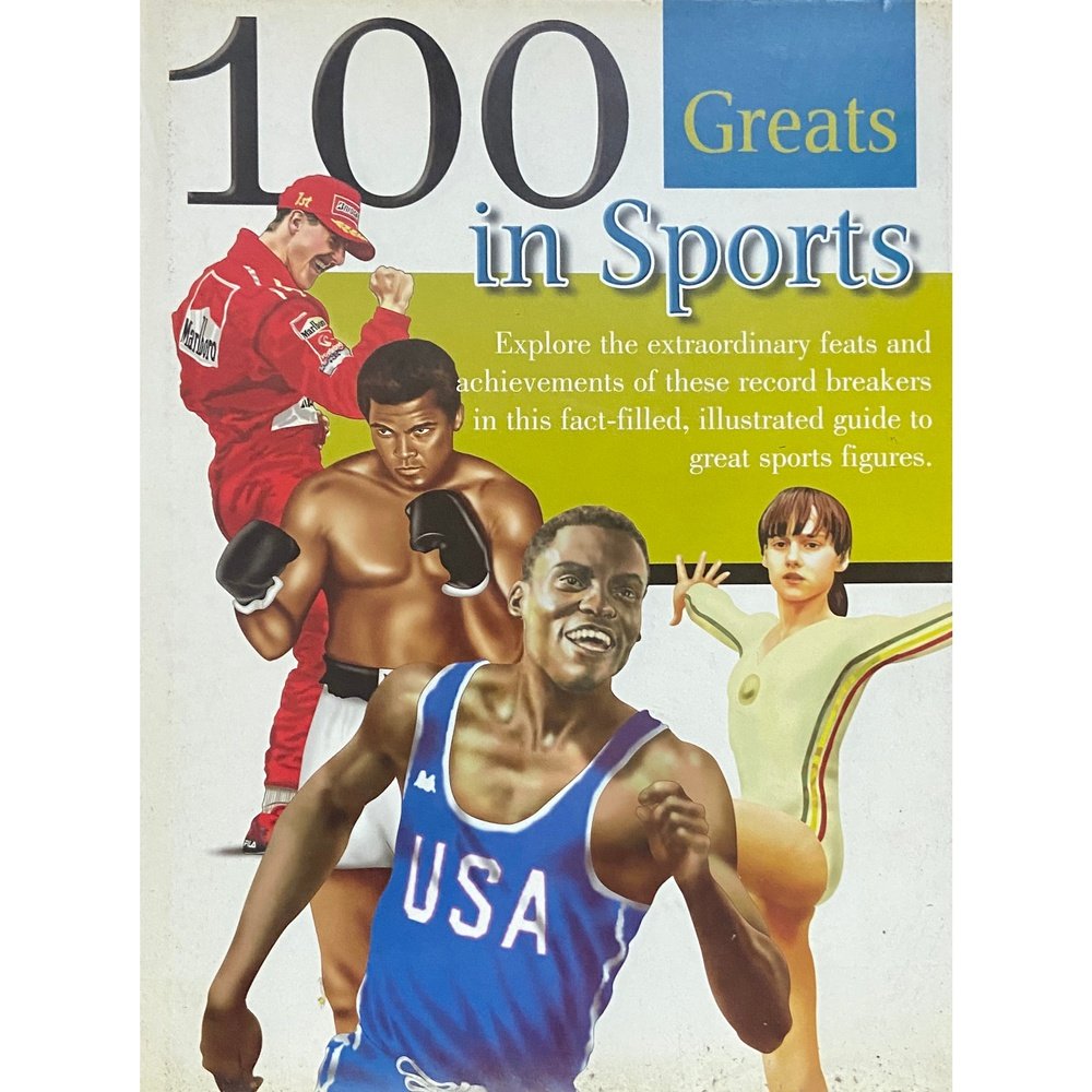 100 Greats in Sports (Hard Cover - D)  Inspire Bookspace Books inspire-bookspace.myshopify.com Half Price Books India