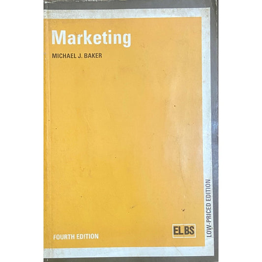 Marketing by Michael J Baker