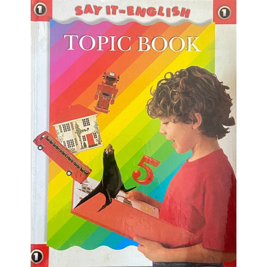 Say It English Topic Book Hard Cover - D