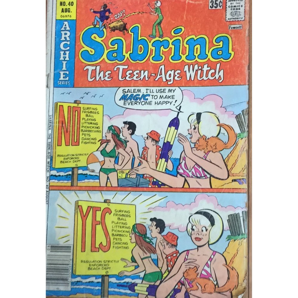 Sabrina The Teen Age Witch No 40 (Magazine - D)