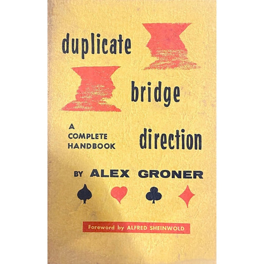 Duplicate Bridge Direction by Alex Groner  Half Price Books India Books inspire-bookspace.myshopify.com Half Price Books India