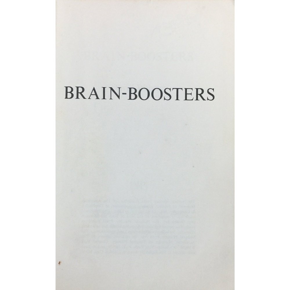 Brain Boosters by David Webster  Half Price Books India Books inspire-bookspace.myshopify.com Half Price Books India
