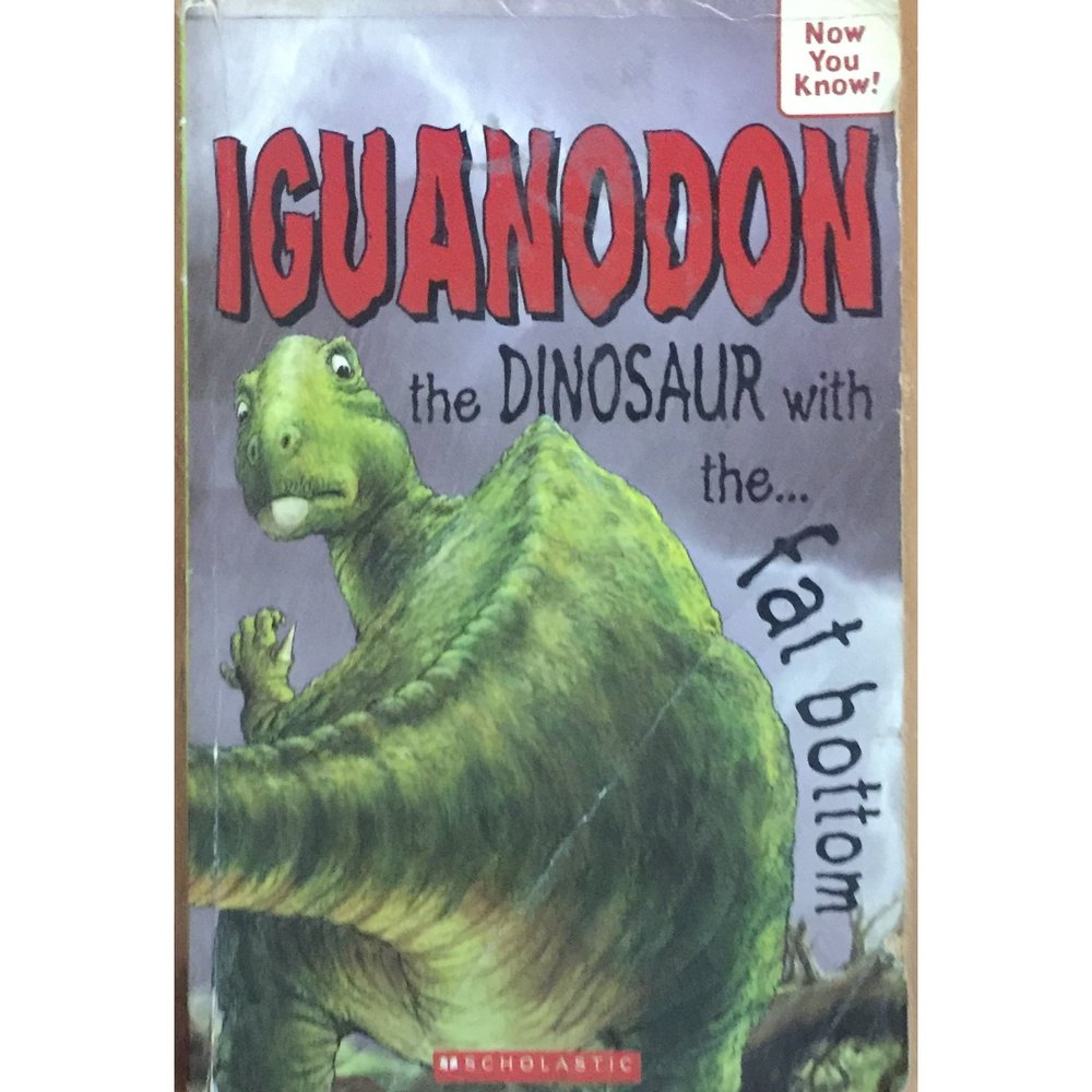 Iguanodon the Dinosaur with the Flat Bottom