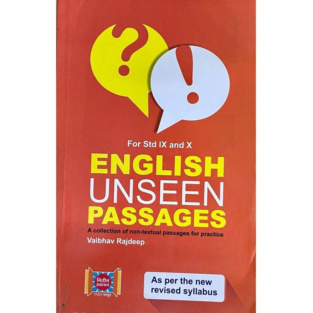 English Unseen Passages by Vaibhav Rajdeep  Half Price Books India Books inspire-bookspace.myshopify.com Half Price Books India