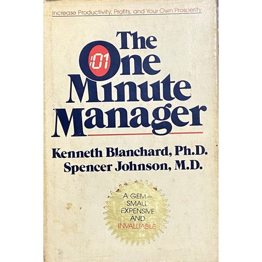 The One Minute Manager by Kenneth Blanchard, Spencer Johnson  Half Price Books India Books inspire-bookspace.myshopify.com Half Price Books India
