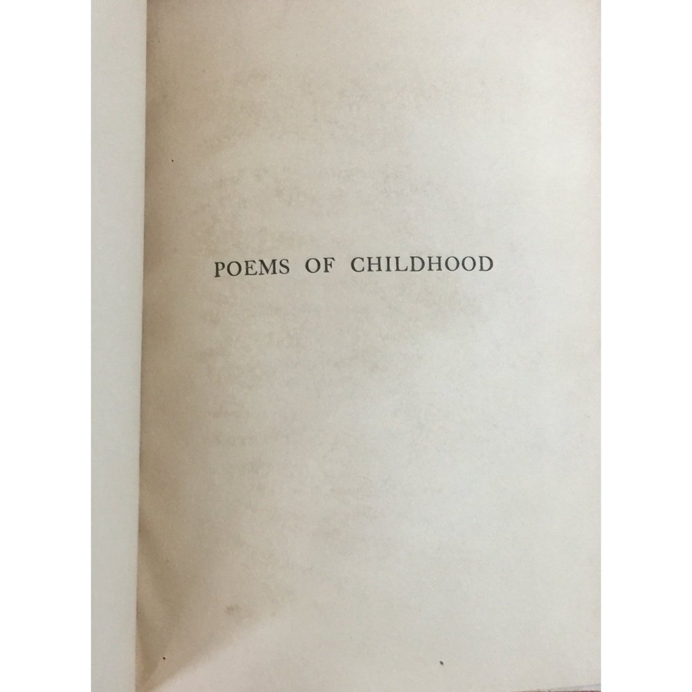 Poems of Childhood Hardcover by Eugene Field (Author), Maxfield Parrish (Illustrator)