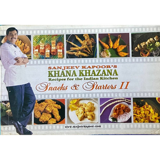 Snacks and Starters by Sanjeev Kapoor  Half Price Books India Books inspire-bookspace.myshopify.com Half Price Books India