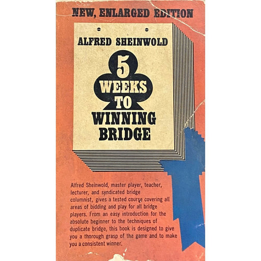 5 Weeks to Winning Bridge by Alfred Sheinwold (1964)