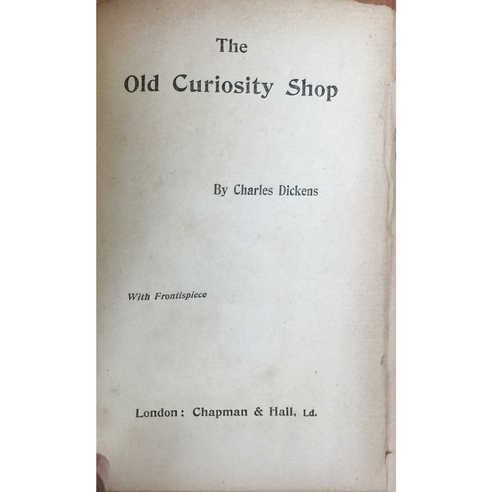 The Old Curiosity Shop and The Mystery of Edwin Drood by Charles Dickens