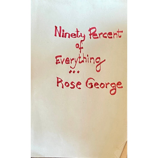 Ninety Percent of Everything by Rose George (Cover Missing)  Half Price Books India Books inspire-bookspace.myshopify.com Half Price Books India