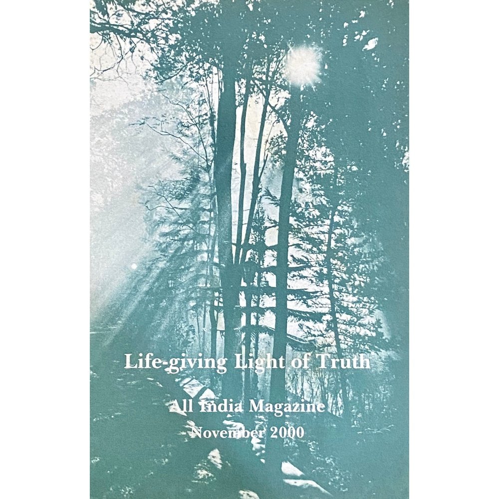 Life Giving Light of Truth - November 2000  Half Price Books India Books inspire-bookspace.myshopify.com Half Price Books India