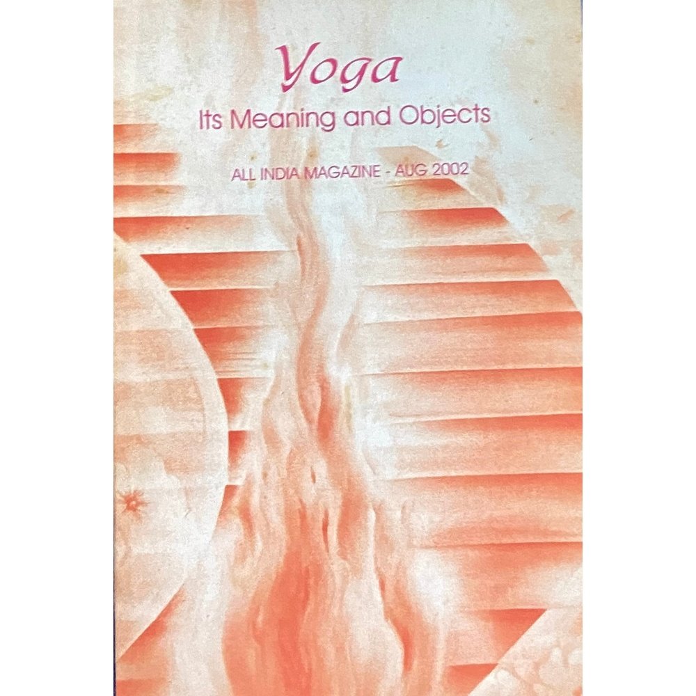 Yoga Its Meaning and Objects - Aug 2002  Half Price Books India Books inspire-bookspace.myshopify.com Half Price Books India
