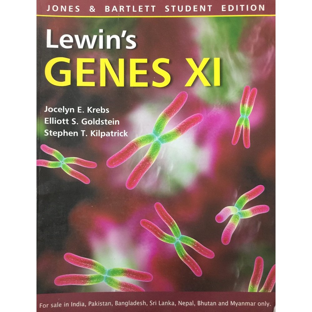Lewin's Genes XI by Jocelyn Krebs, Elliott Goldstein, Stephen Kilpatrik  Half Price Books India Books inspire-bookspace.myshopify.com Half Price Books India