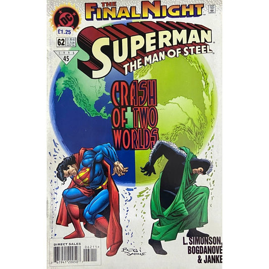Superman The Man of Steel - Crash of Two Worlds  Inspire Bookspace Books inspire-bookspace.myshopify.com Half Price Books India