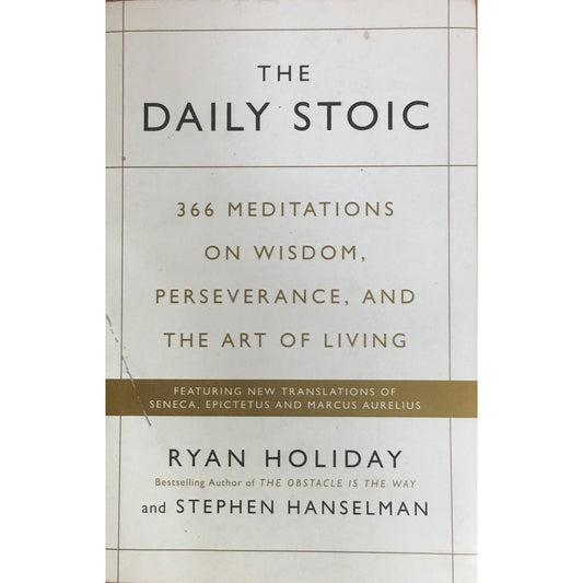 The Daily Stoic by Ryan Holiday  Inspire Bookspace Books inspire-bookspace.myshopify.com Half Price Books India