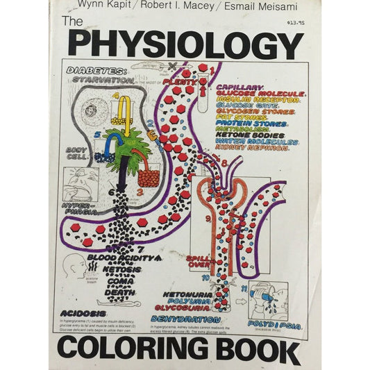 The Physiology Coloring Book by Wynn Kapit, Robert Macey, Esmail Meisami  Half Price Books India Books inspire-bookspace.myshopify.com Half Price Books India