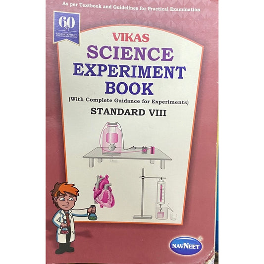 Vikas Science Experiment Book for Std VIII  Half Price Books India Books inspire-bookspace.myshopify.com Half Price Books India