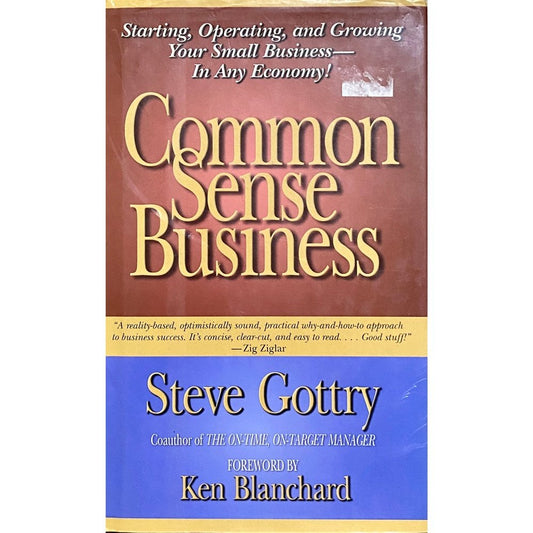 Common Sense Business by Steve Gottry  Half Price Books India Books inspire-bookspace.myshopify.com Half Price Books India